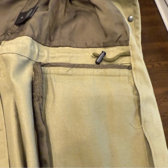 Rag & Bone Womens Army Olive Green Utility Snap Button Zip Military Jacket sz 4 - Picture 15 of 16